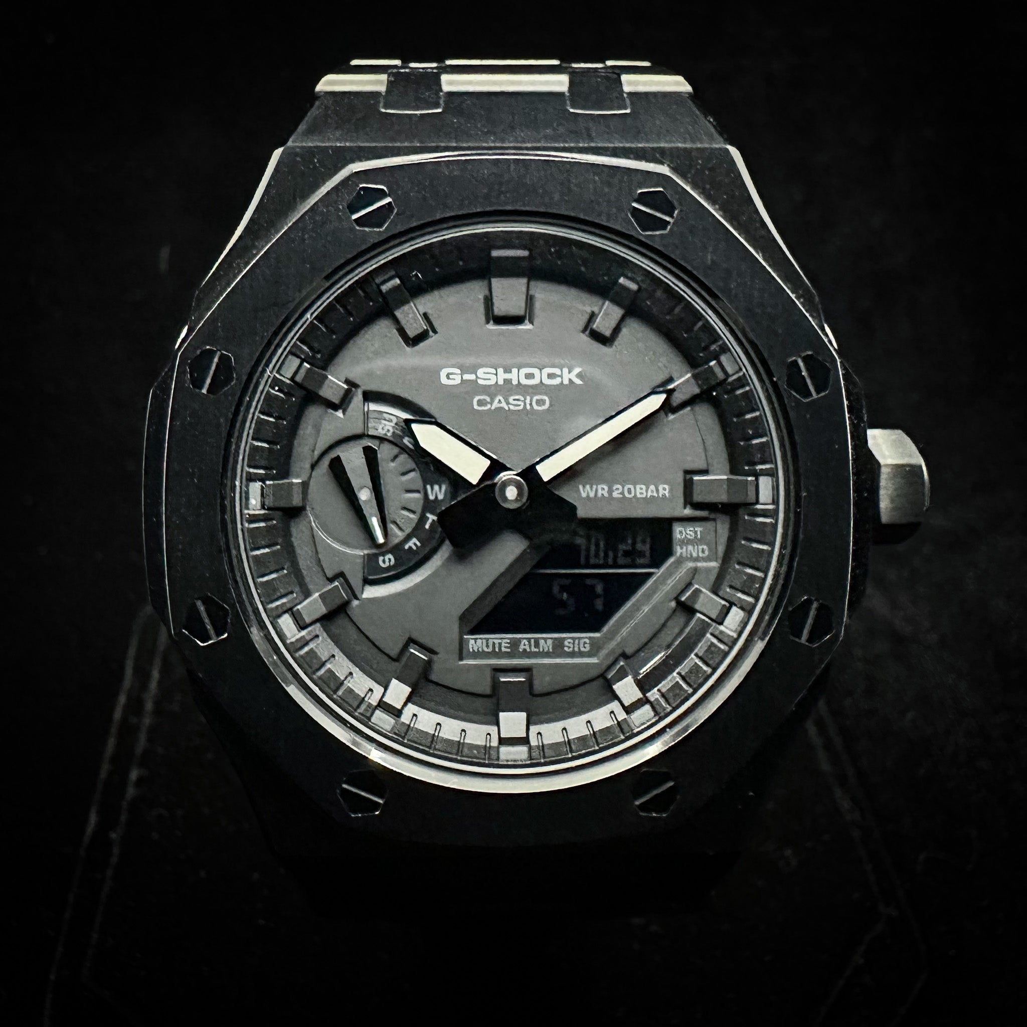 Casio GMWB5000TCC1ER GShock Limited Edition Origin Titanium Solar  Bracelet Strap Watch Black at John Lewis  Partners